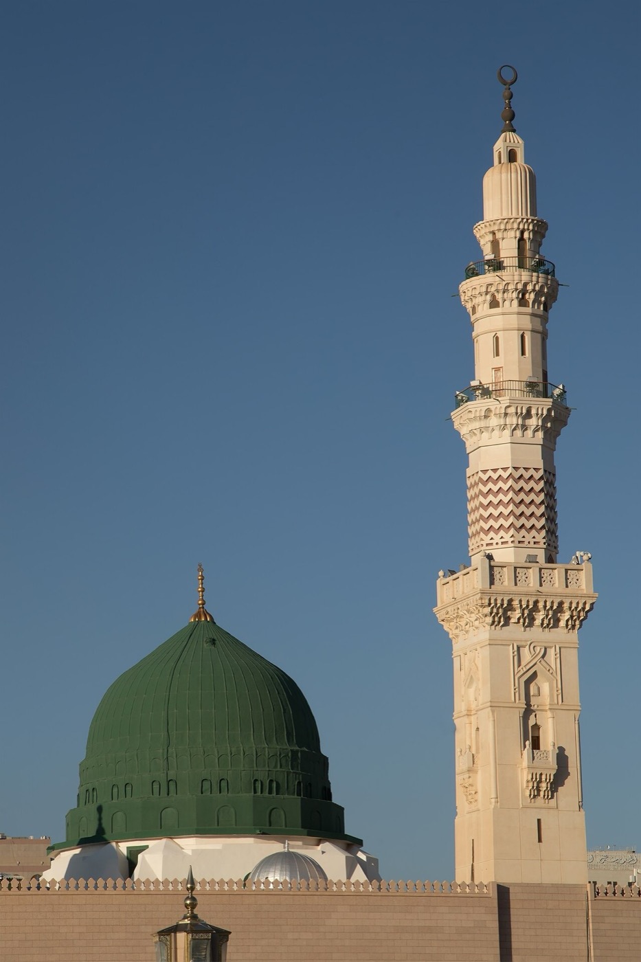 The Green Dome of Masjid an-Nabawi, Madinah